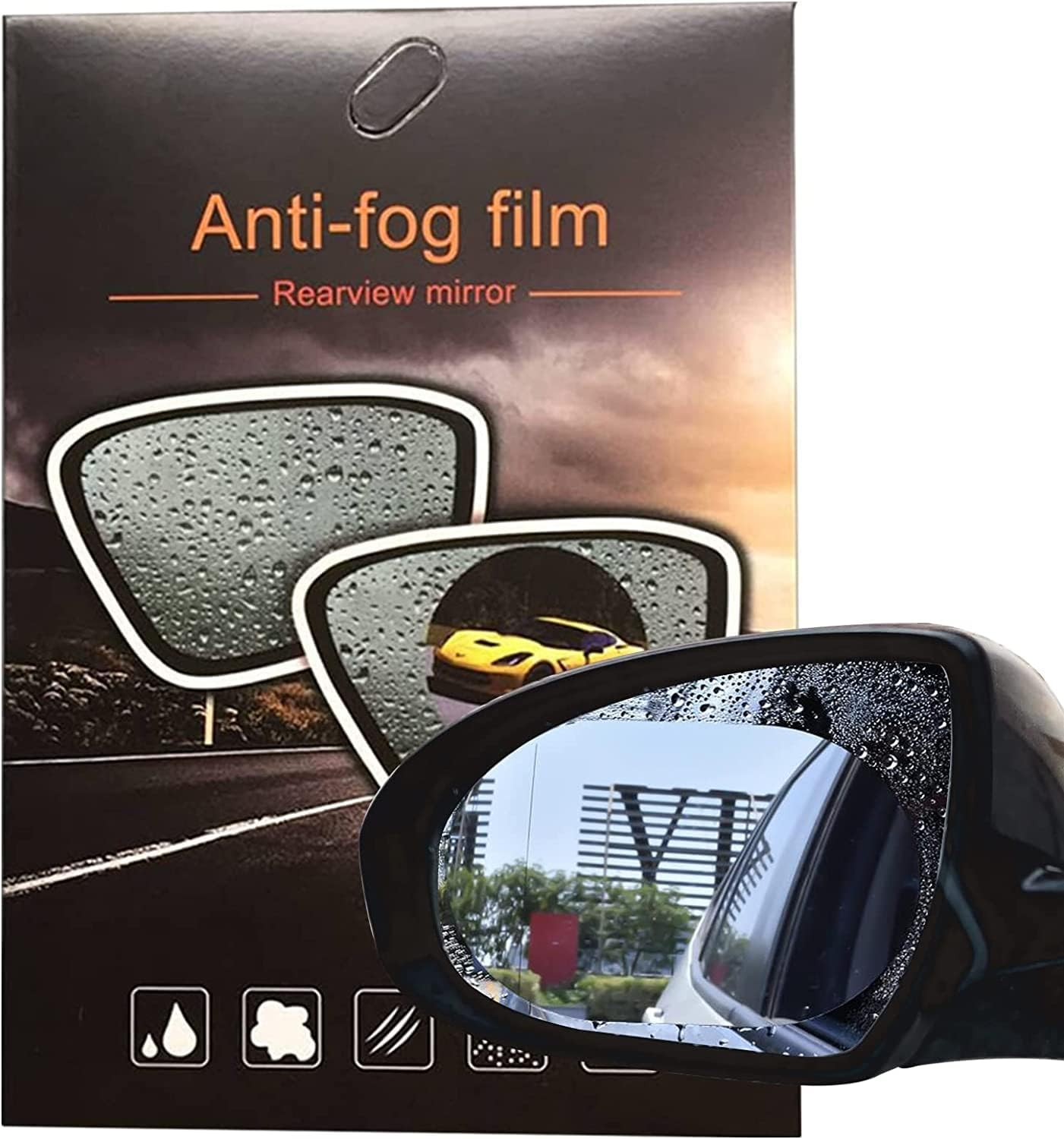 Antifog film review mirror x2